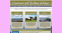 Desktop Screenshot of connemarahillwalking.com
